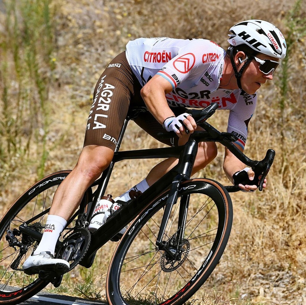 AG2R Citroen Luxembourg Champion Band Aero Road Skin Suit Pro Team Rider issue