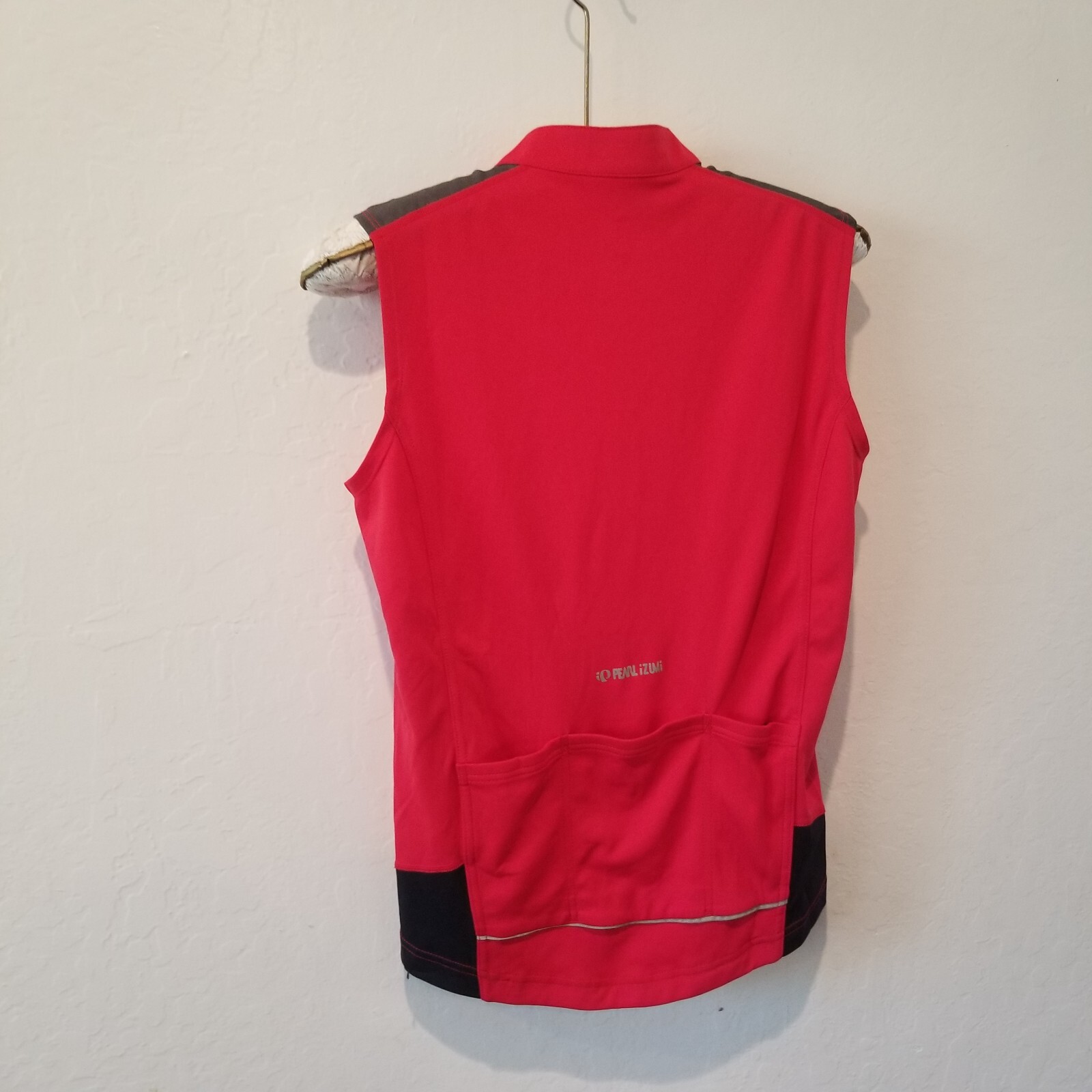 Pearl Izumi Select Series Women’s Small 3/4 Zip Sleeveless Cycling Vest Top Red