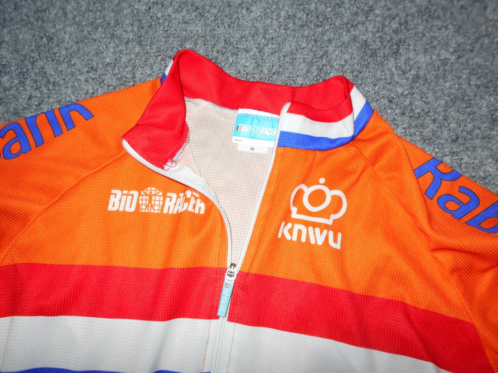 BID RACER NEDERLAND KNIVU MENS MEDIUM CYCLING JERSEY & UNITARD SET B1