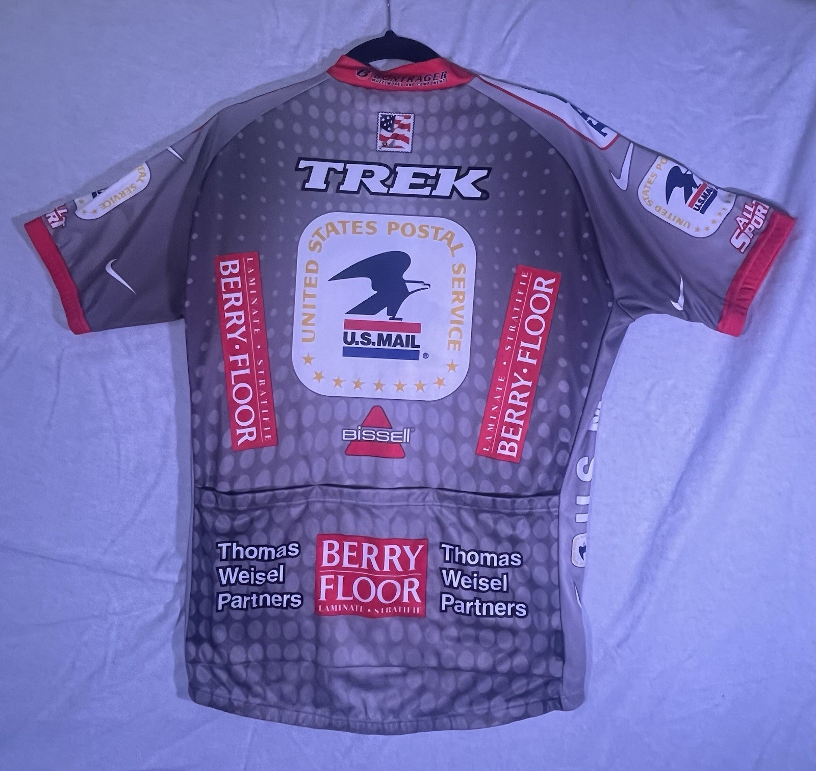 Nike 2003 USPS United States Postal Service Trek Limited Edition Cycling Jersey