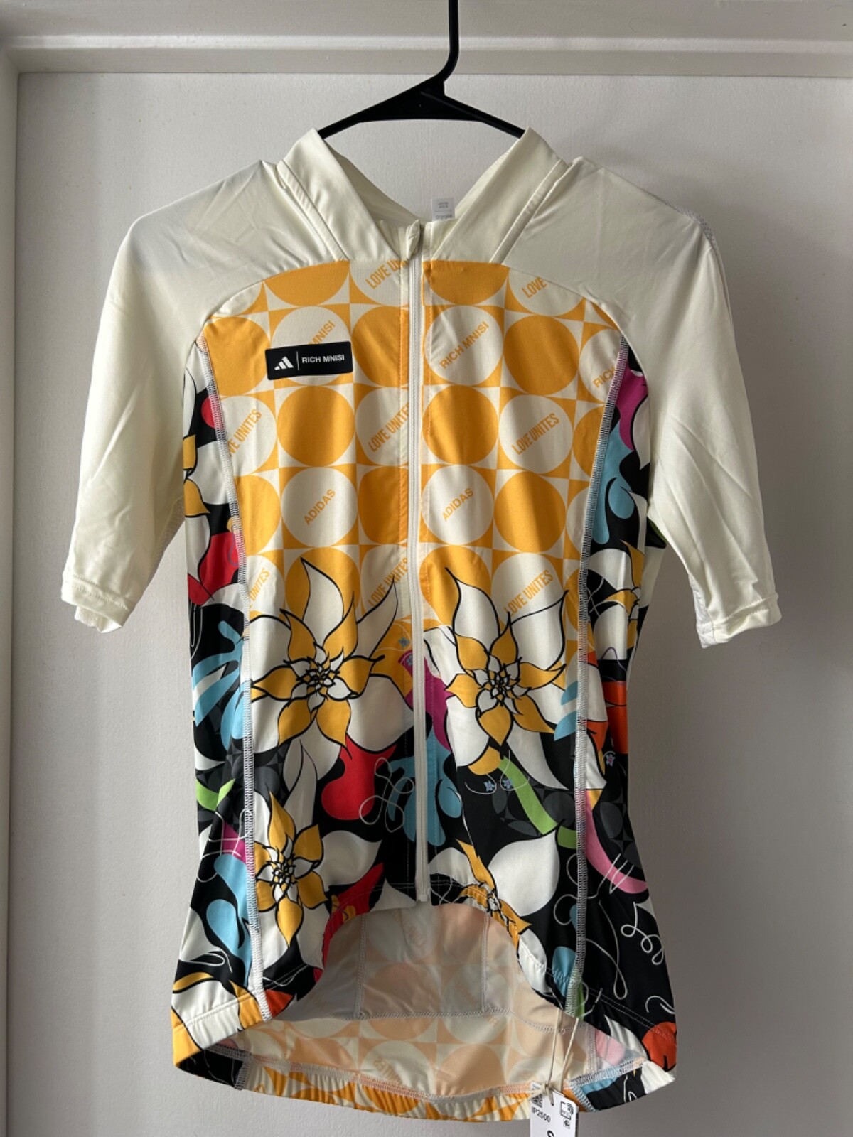 adidas RICH MNISI JRY Pride cycling ciclismo jersey Size Large Men