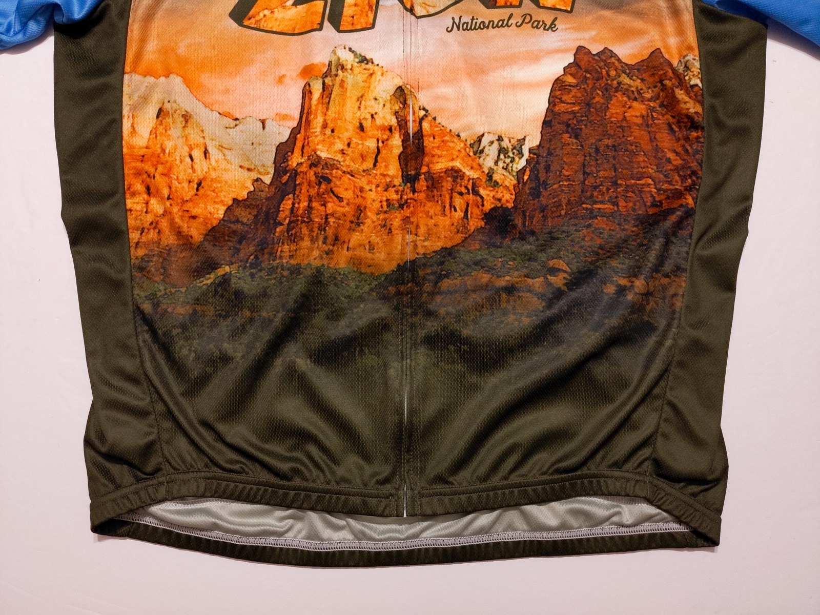 PRIMAL Zion National Park Cycling Jersey Full Zip Men’s XXL 2XL