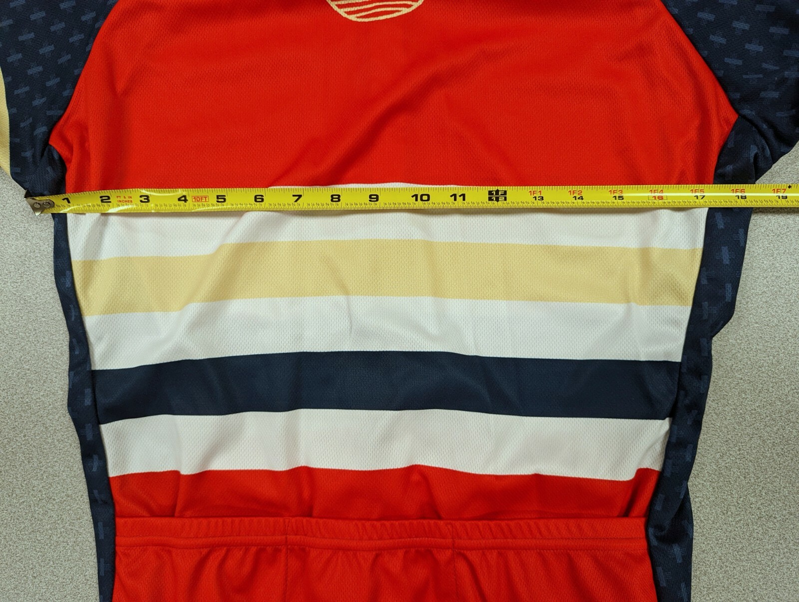 Voler REI Adventures Multi Color Cycling Jersey 3/4 Zip Bike Shirt M