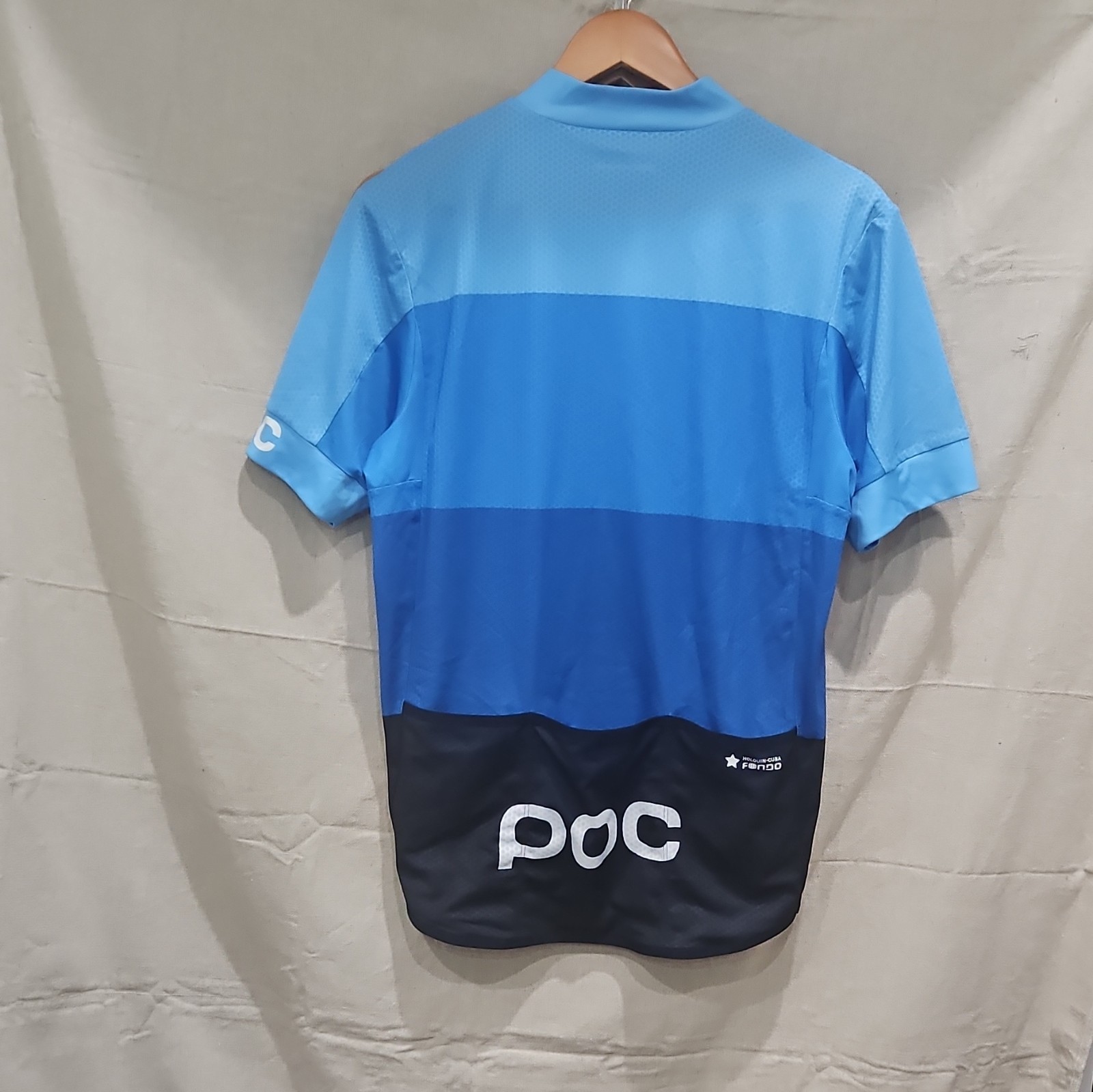 POC Fondo Light Full Zip Cycling Jersey Short Sleeve Women’s XXL Blue/Black NWT
