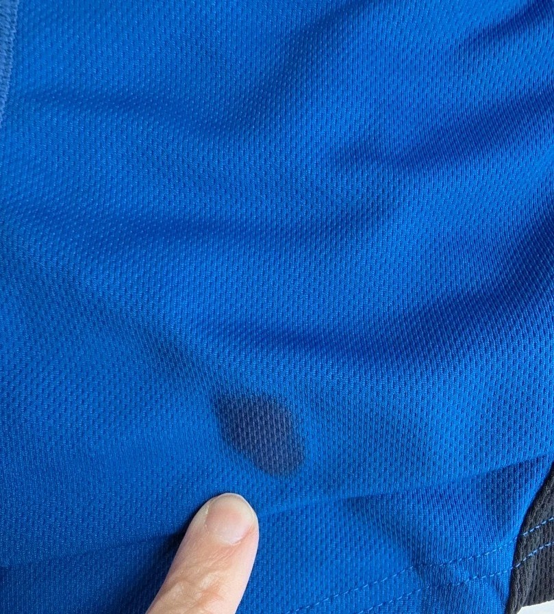 Pearl Izumi Cycling Jersey Men’s XL Blue Black Full Zip Bike Shirt