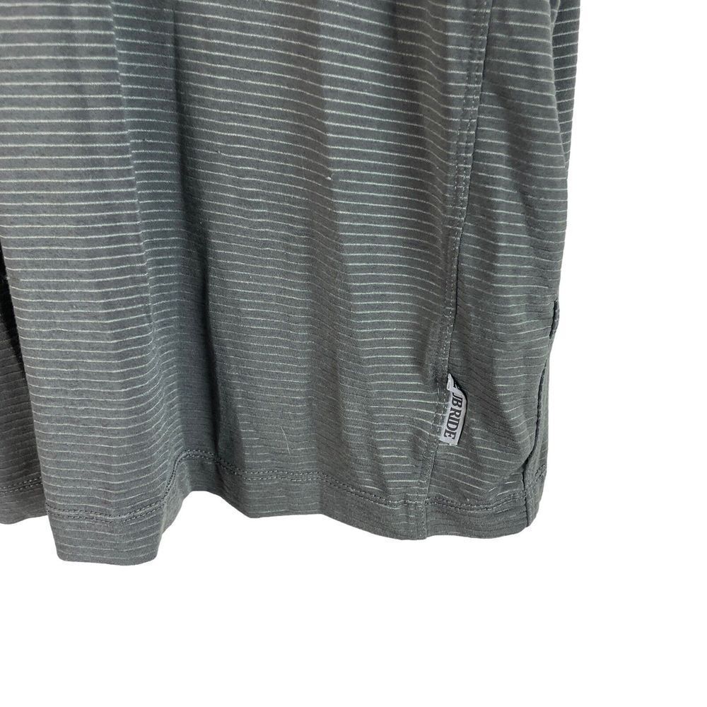 Club Ride 1/4 Zip Cycling Shirt Mens M Gray S/S Stretch Polyester Back Pocket