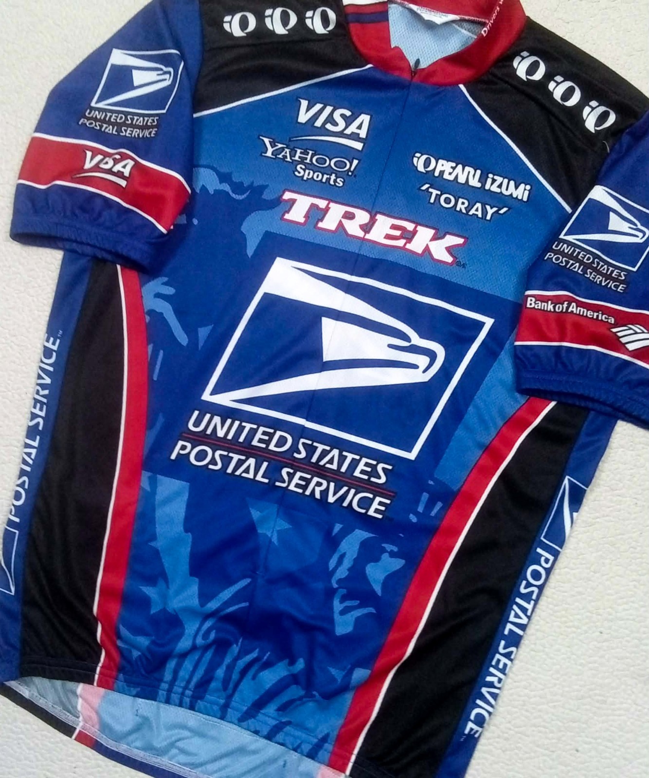 RARE VTG 1999 Pearl iZuMi USPS Team Cycling Jersey — Lance ARMSTRONG — Size XL