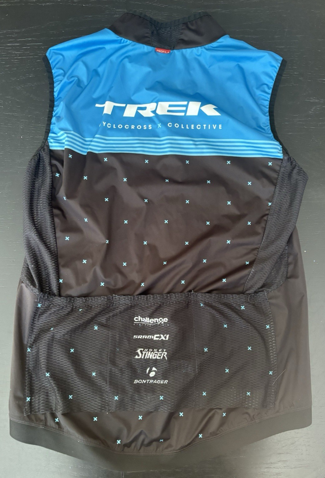 Bontrager Trek Cyclocross Collective Team-Issued Grass & Roots Wind Vest Men’s M