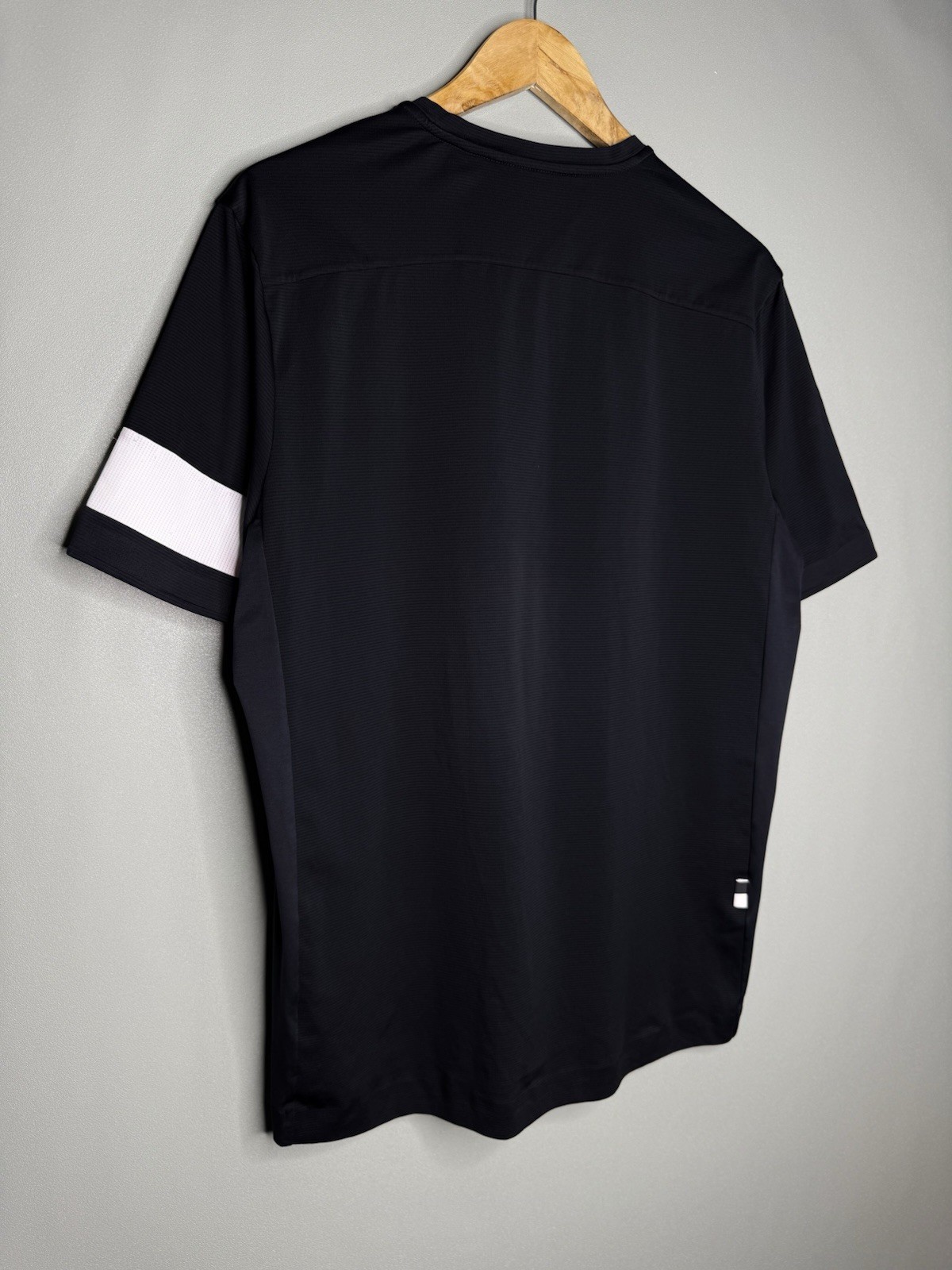 Rapha Technical T-Shirt Classic Cycling Jersey Black Stretch Mens XL