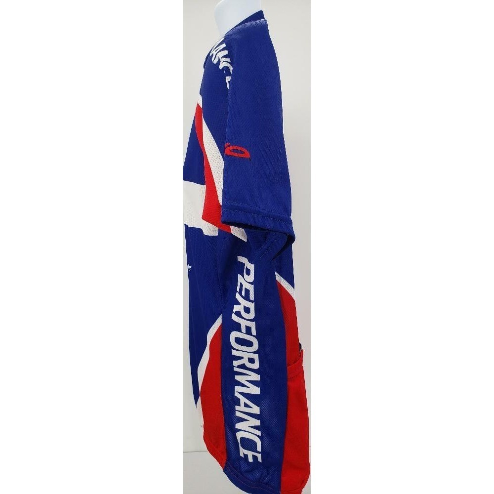 Performance Bicycling Vest Red White And Blue Size Large