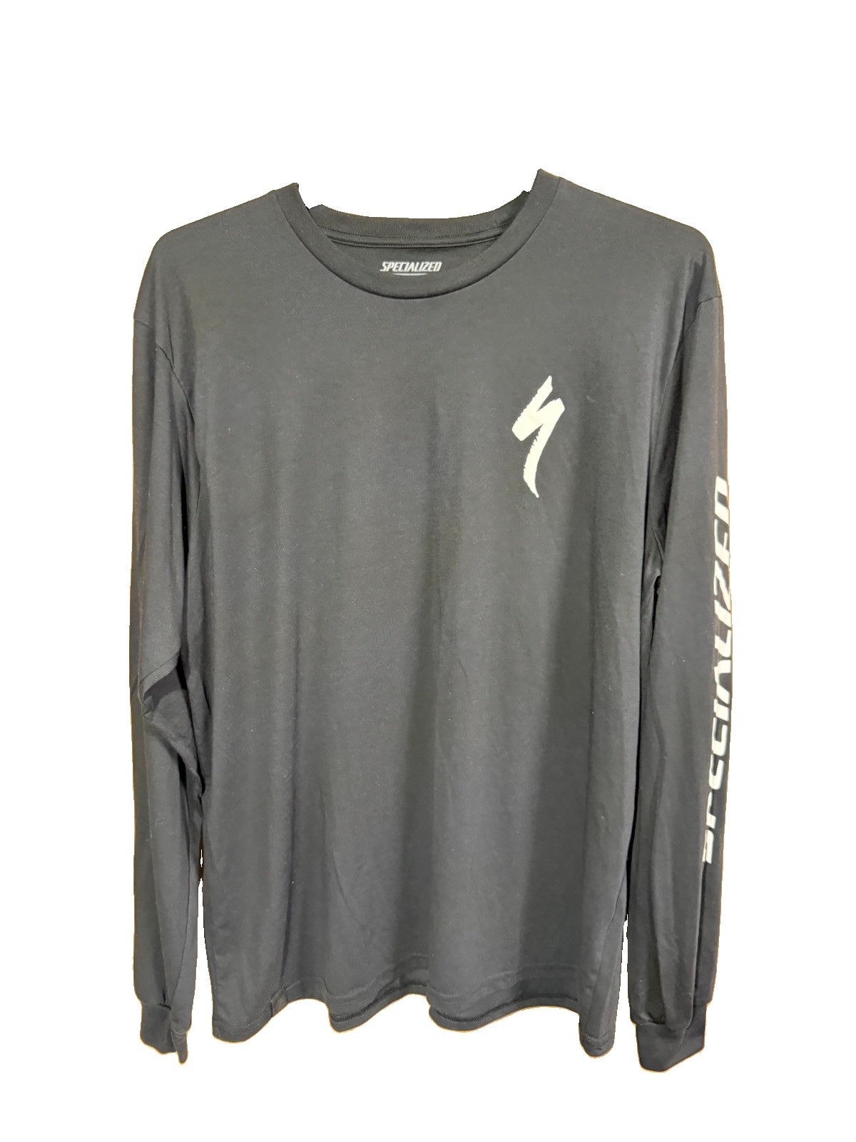 Specialized Men’s S-Logo Long Sleeve T-Shirt Size XL Black Mountain Road Tee