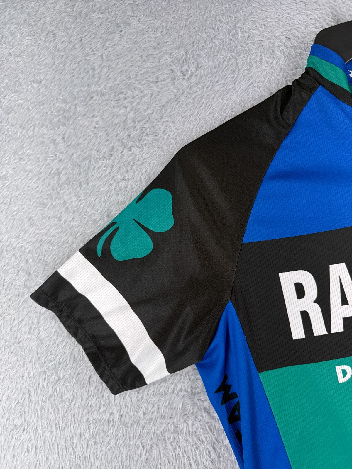 Black Bottoms Cycling Jersey Adult Large Green Blue RATPOD13 Dillion Montana