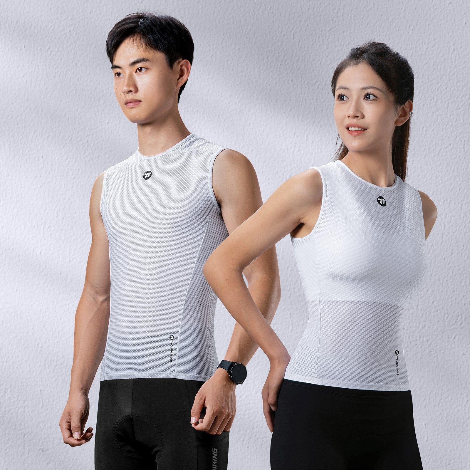 WEST BIKING Men Cycling Base Layer Vest Summer Ride Sleeveless Top Jersey Sport