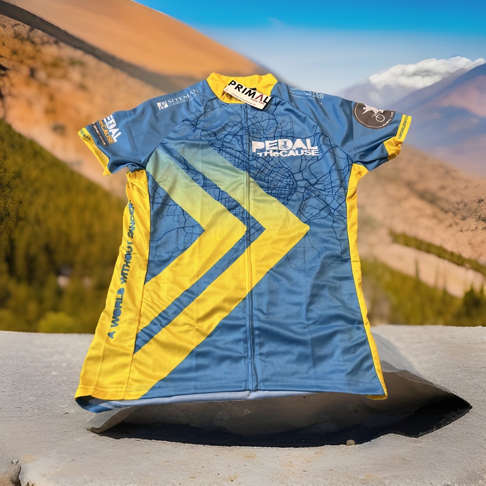 Primal Pedal The Cause 2021 Classic Sport Cut Raglan Women’s Cycling Jersey 2XL