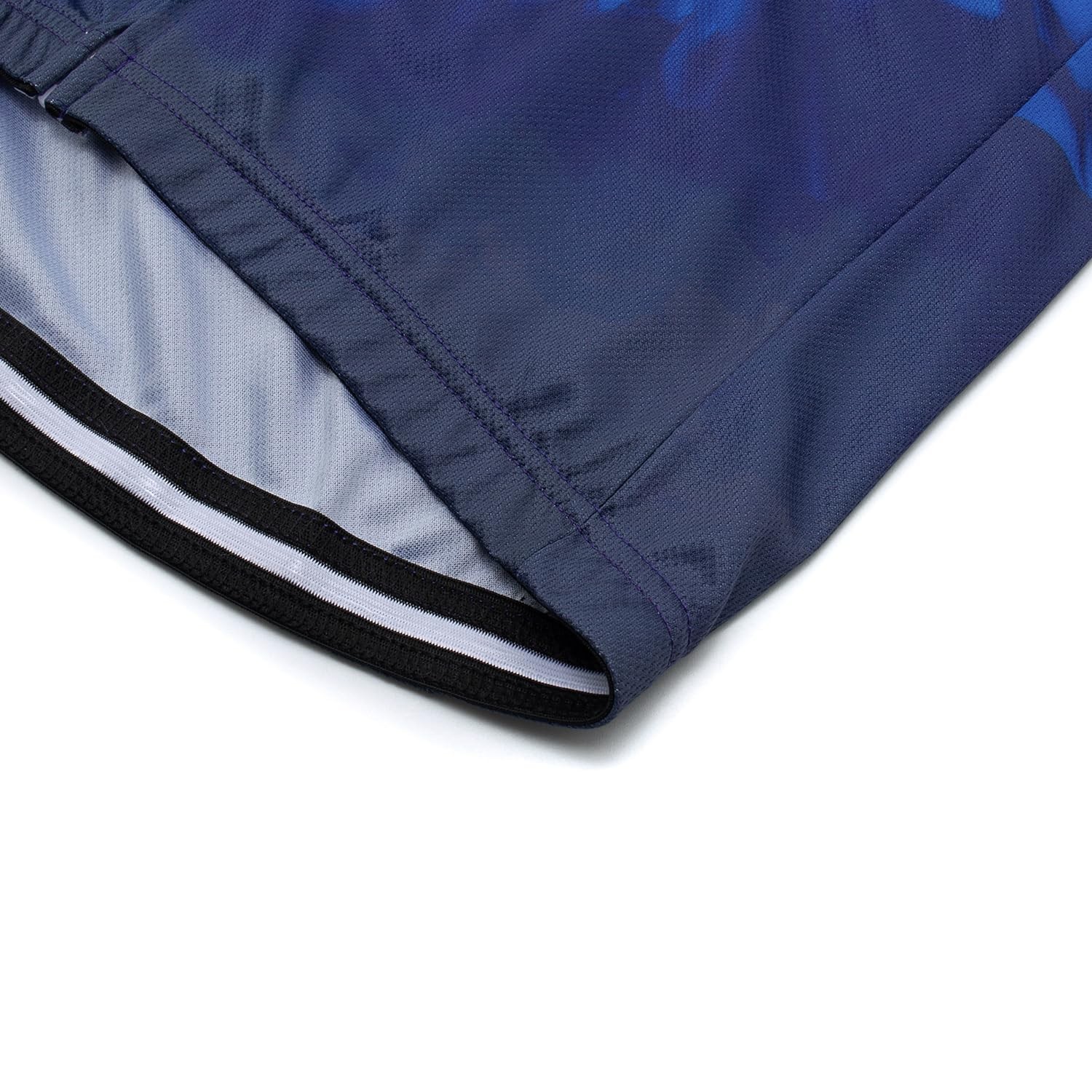 Men’s Cycling Jersey Set Road Bike Shorts Sleeves Jersey Zipper Pokcet Bib Sh…