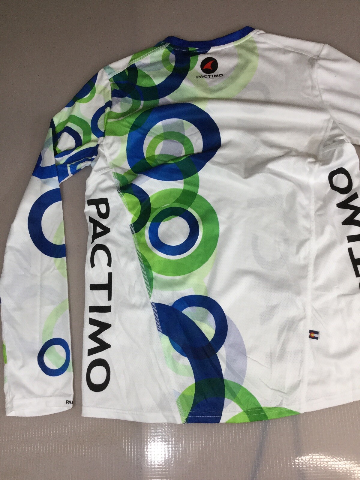 Pactimo Womens Casual Long Sleeve Cycling Tech T Shirt Small S (6910-B)