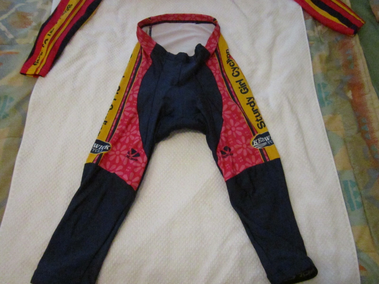 Sturdy Girl Cycling Long Sleeve and Long Pants Cycling Kit Medium