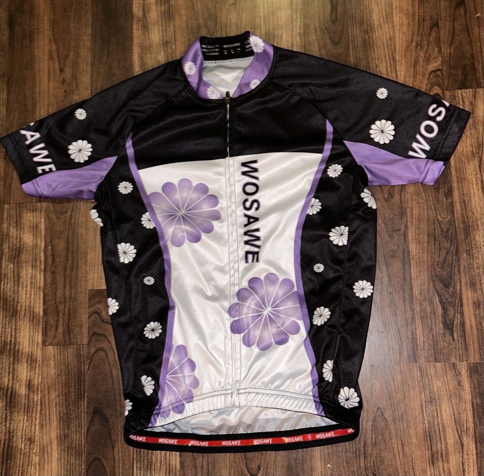 WOSAWE Floral Cycling Jersey Women’s size Medium