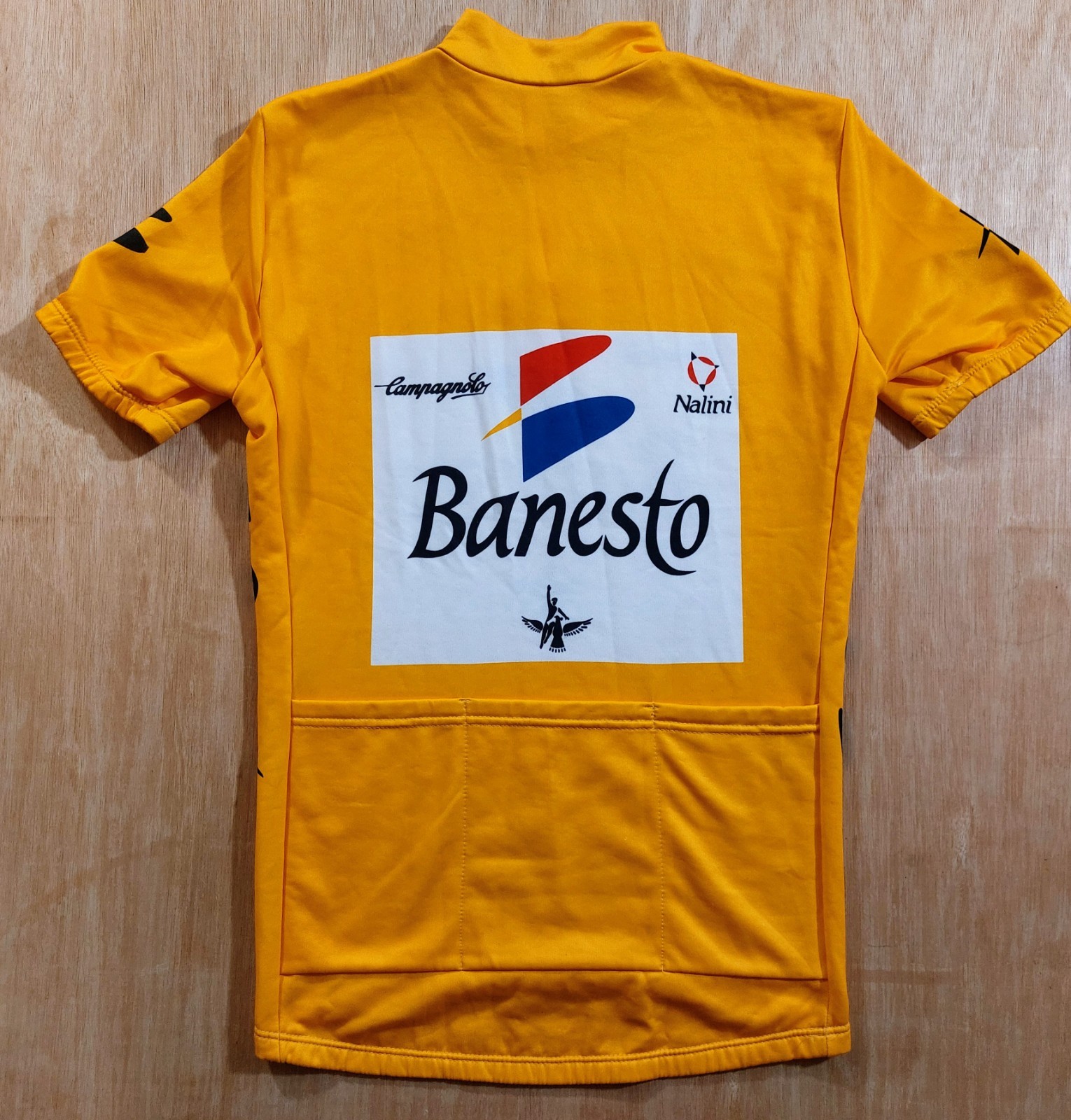 Rare Miguel Indurain Tour de France Yellow Cycling Jersey with Signature