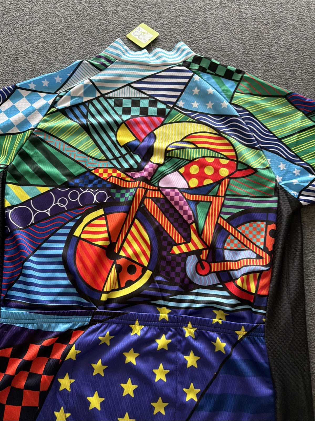 Men XXL Cycling Jersey – Multi Color Bike