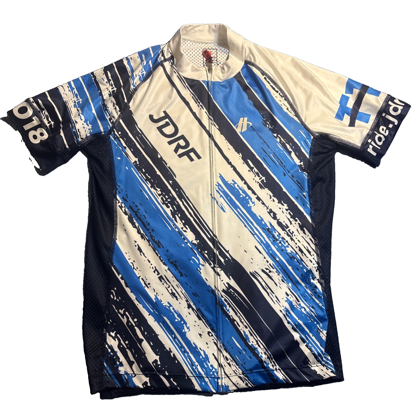 Hincapie Women’s Short Sleeve Cycling Jersey JDRF Multicolor Size Large
