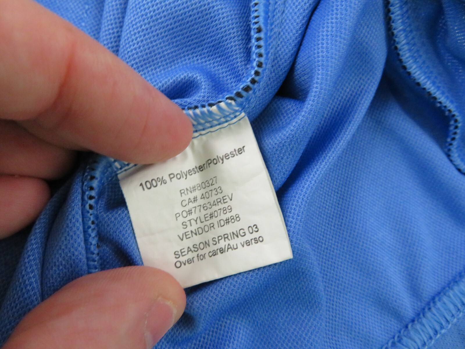 Vintage Pearl Izumi Womens Cycling Jersey Large Bike Logo Short Sleeve Blue