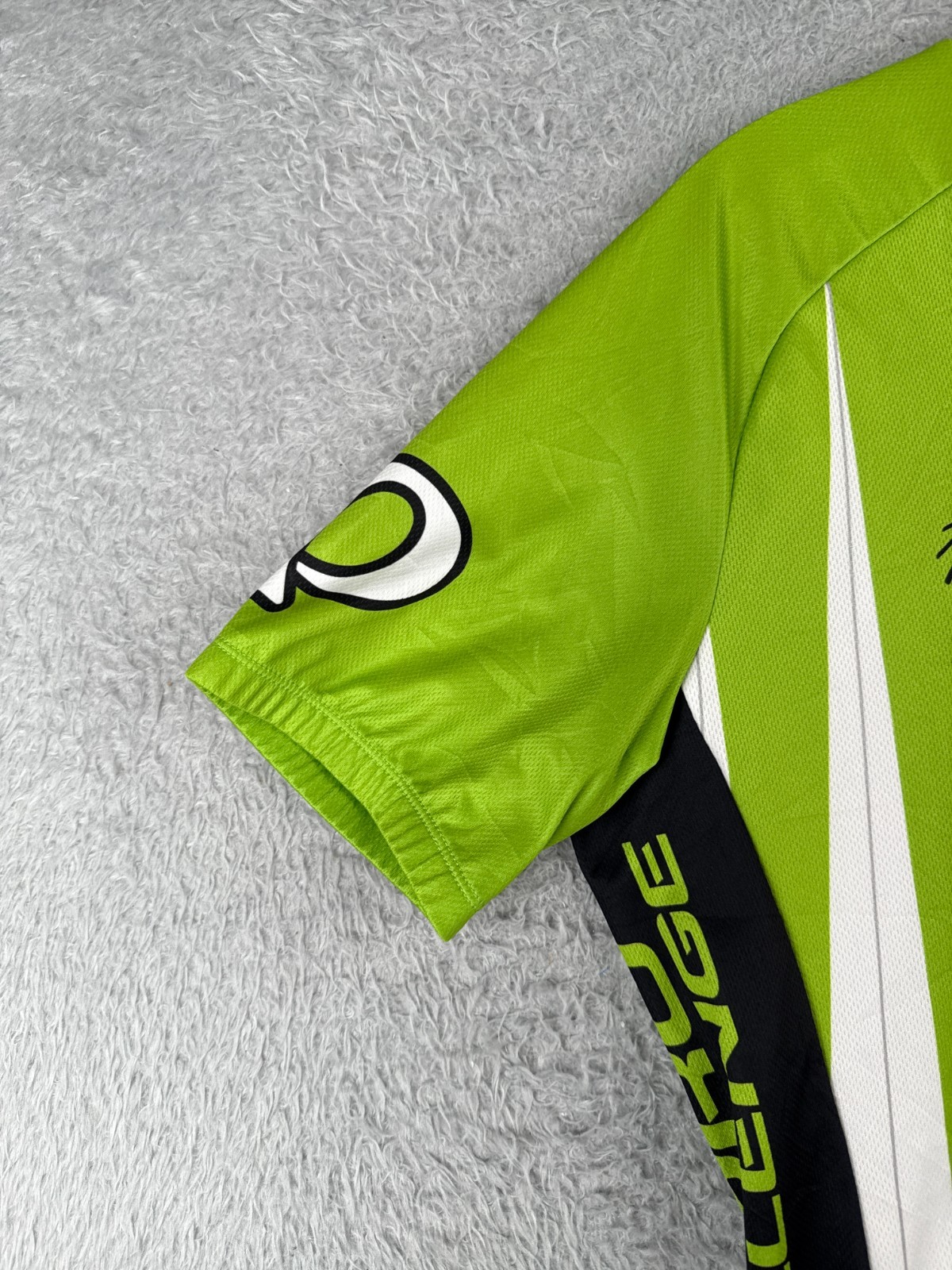Pearl Izumi Cycling Jersey Adult Medium Green White USA Pro Challenge 1/2 Zip