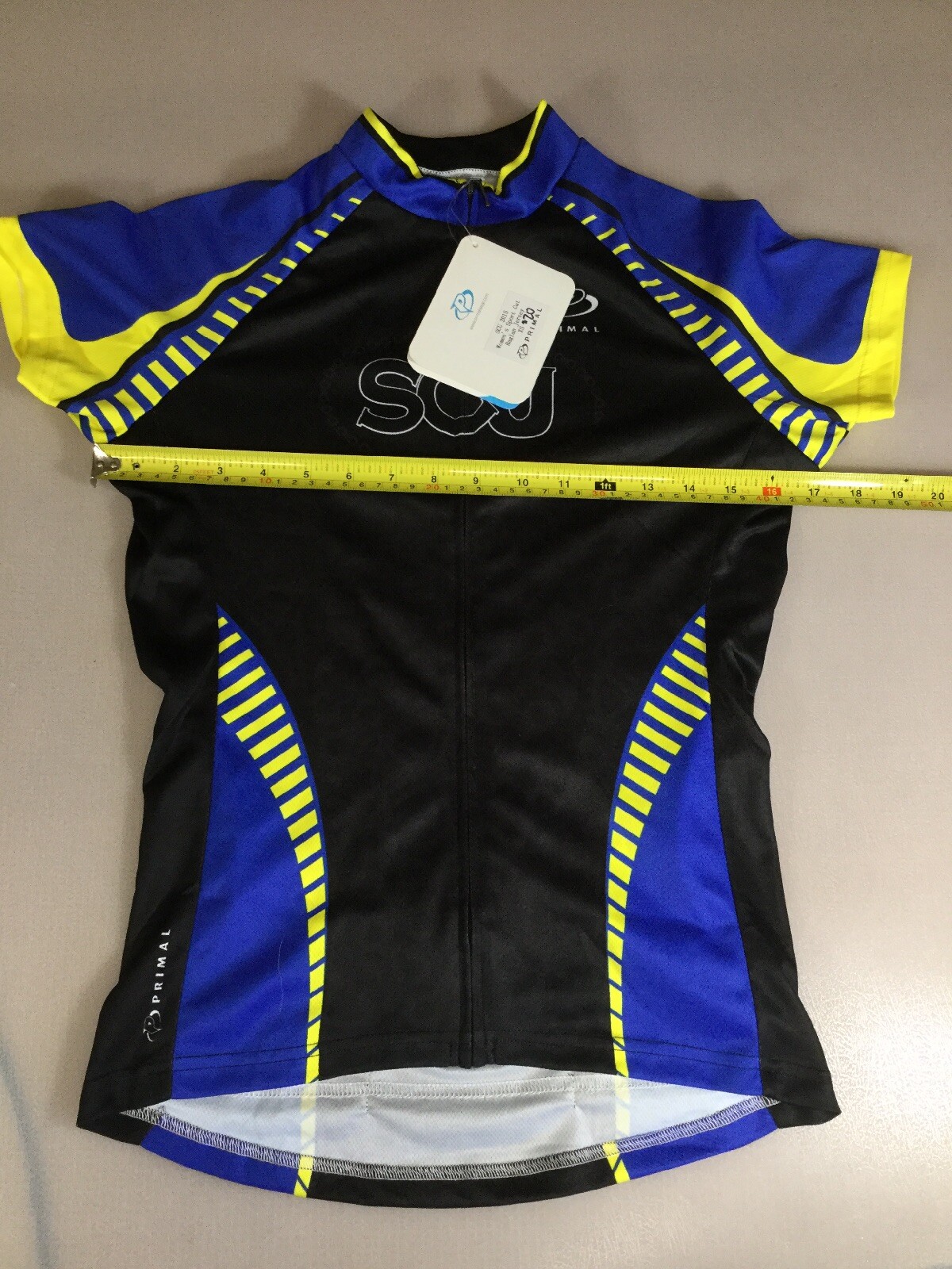 Primal Womens Sport Cut Cycling Jersey Size Xs Xsmall (6910-54)