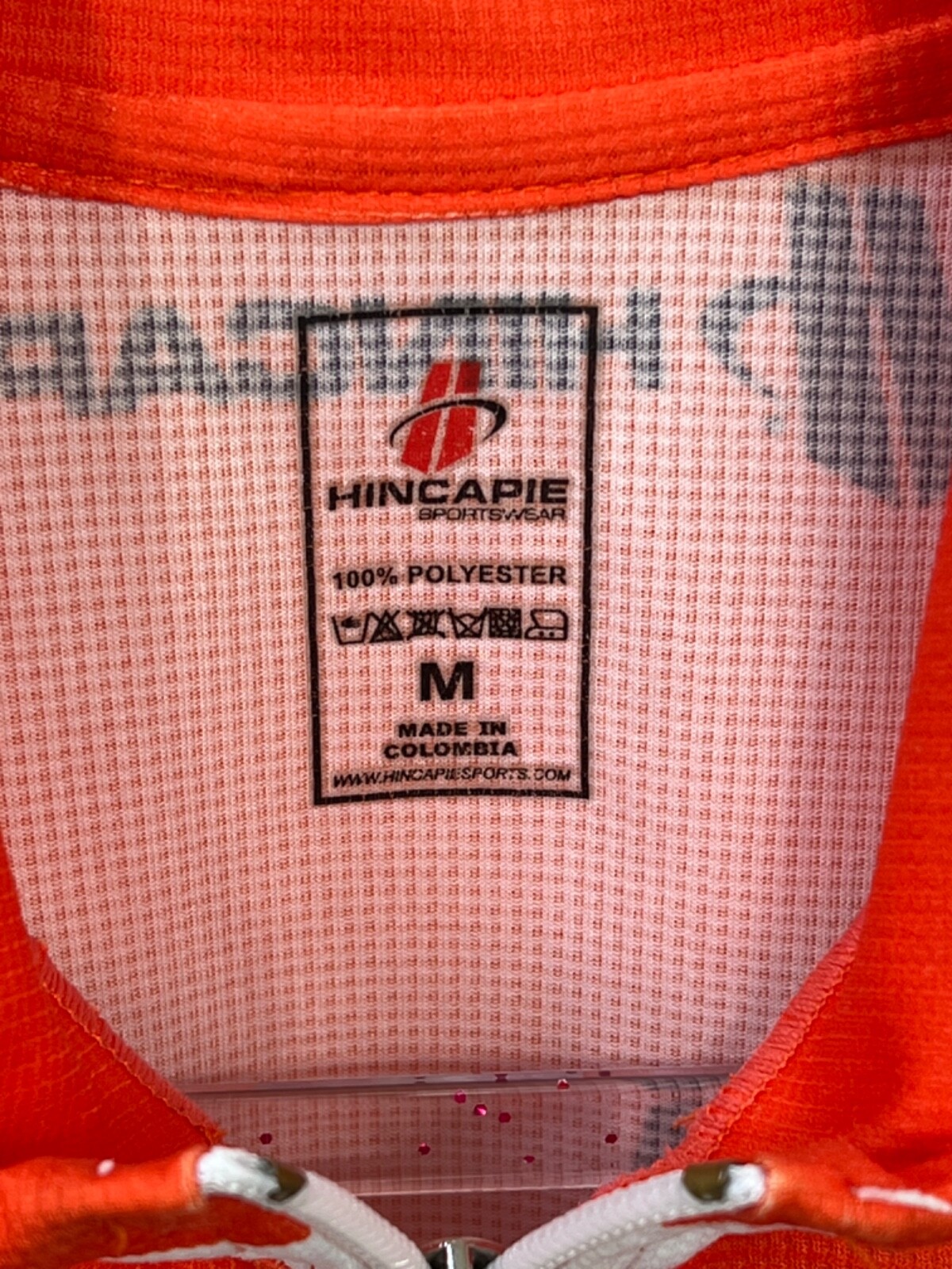 Hincapie Carolina Bicycle Company Cycling Bicycle Jersey Full Zip Size Medium
