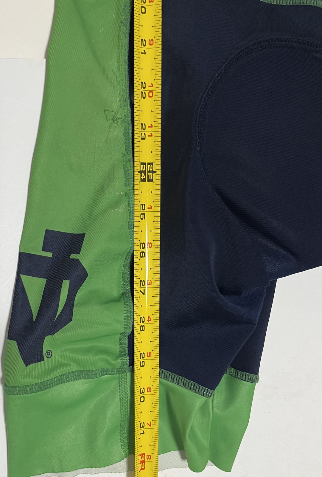 Hincapie Notre Dame Fighting Irish Cycling Bib Shorts Men’s Medium Padded Pro