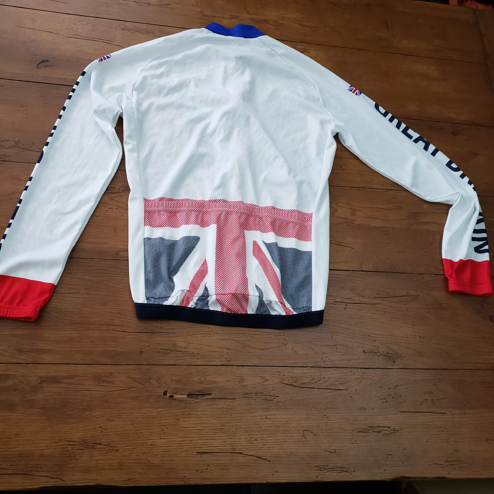 Adidas Cycling Jersey Mens M/L Beijing 2016 Oympics Team Great Britain GB UK LS