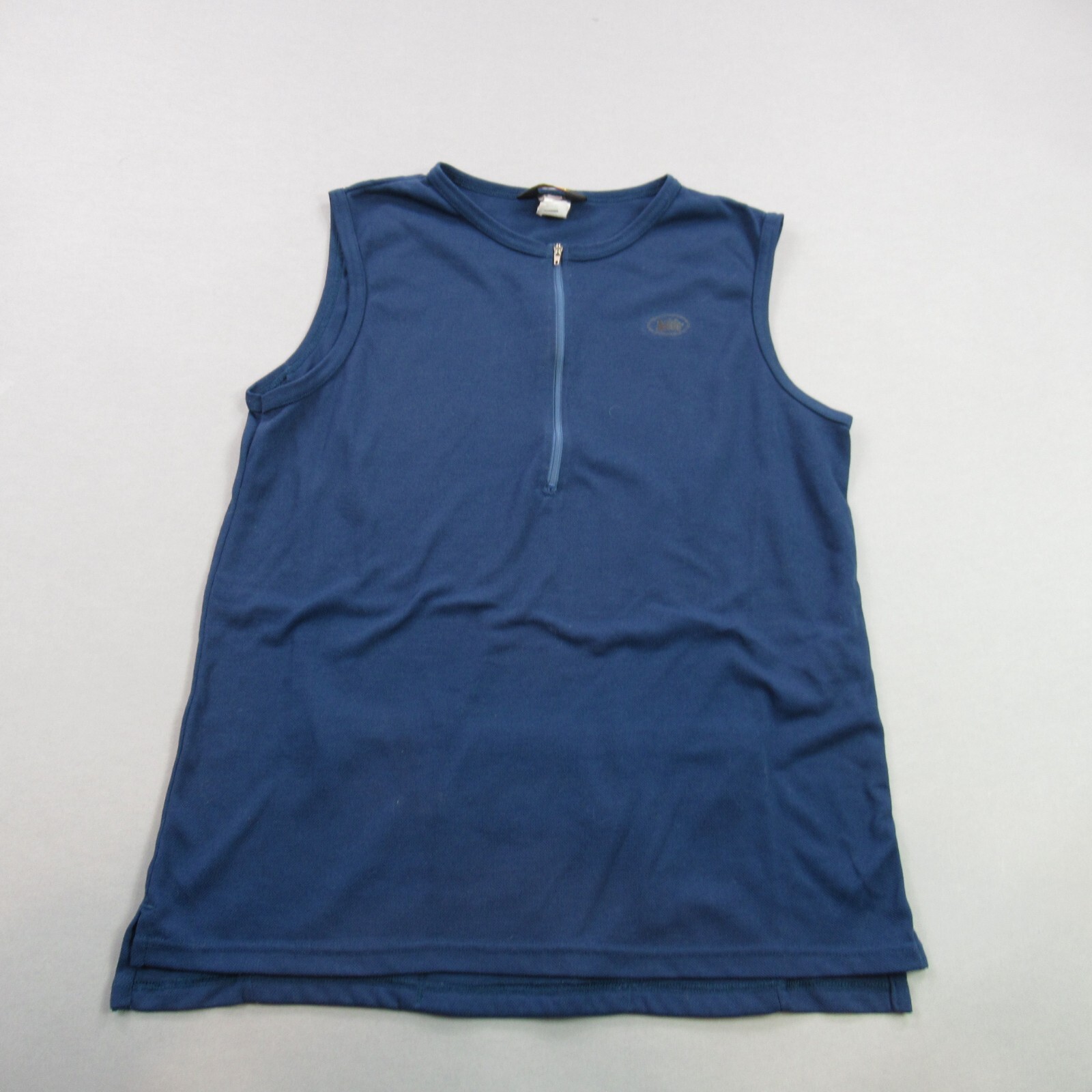 REI Vest Mens Medium Short Sleeve Zip Leisure Biking Rear Pockets