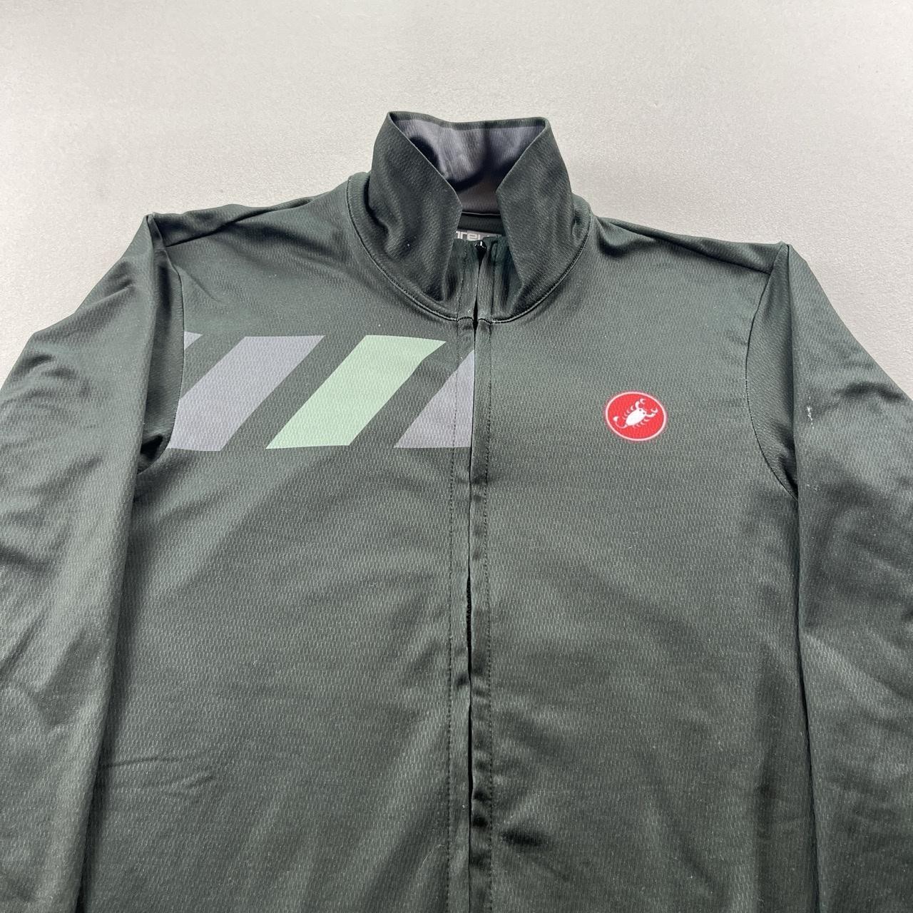 Castelli Pisa Mid Cycling Jersey Mens Small Green Lightweight Limited Edition