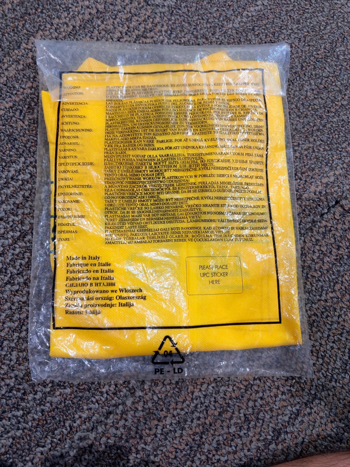 2003 Tour de France Yellow Leader’s Jersey — Nike — 100th Anniversary Edition —