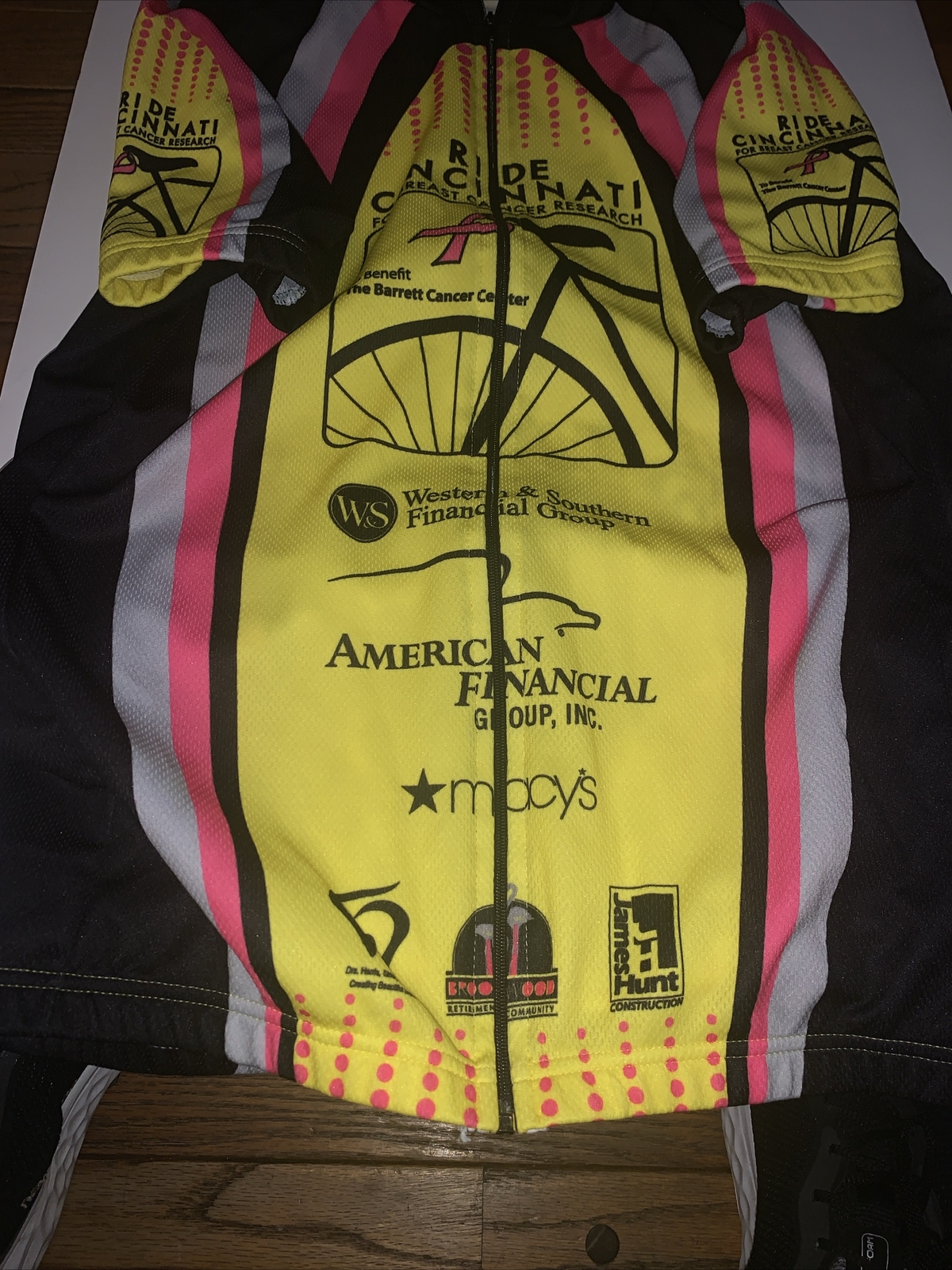 Vintage Designer Bike Racing Top Medium : Mucho Advertising