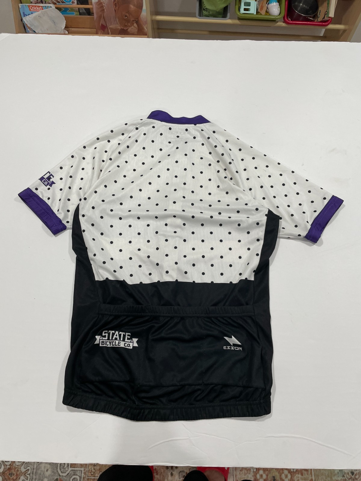 State Bicycle Rider Signature Series Cycling Jersey Men’s Medium Kapri Gonzales