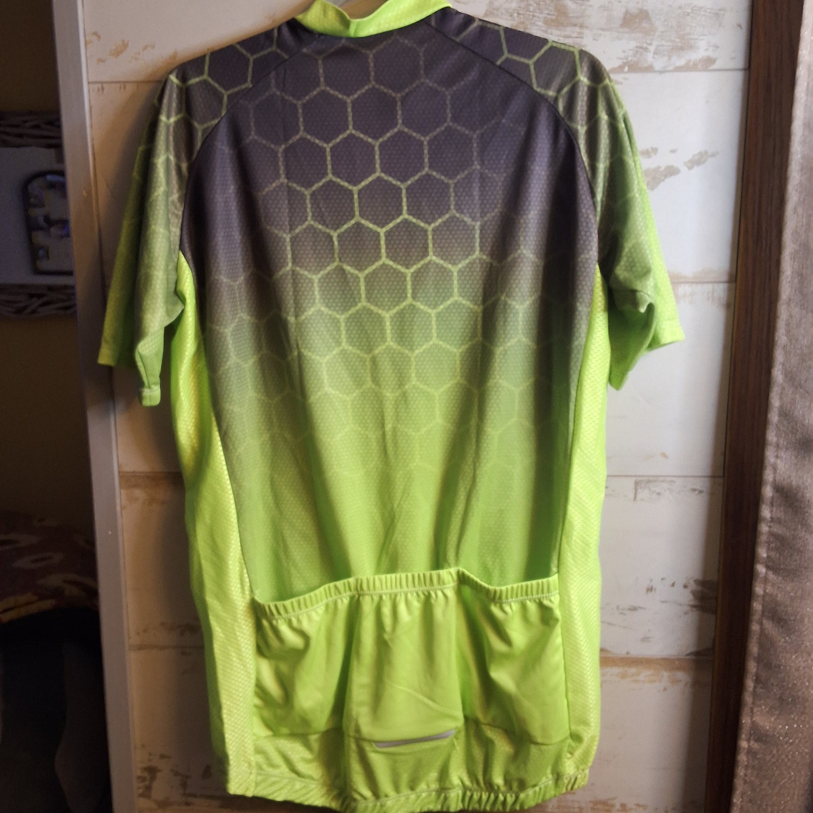 NWT Cycle Run XXXL Full Zip Short Sleeve Mens Elastic Waist