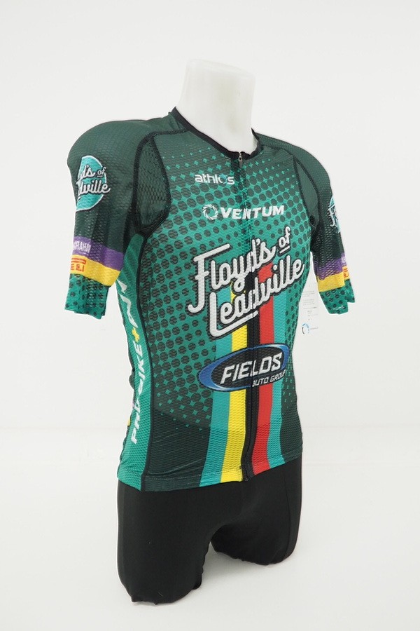 New With Tags! Athlos Sports Men’s Split-Zero Feather Cycling Jersey (Size XS)