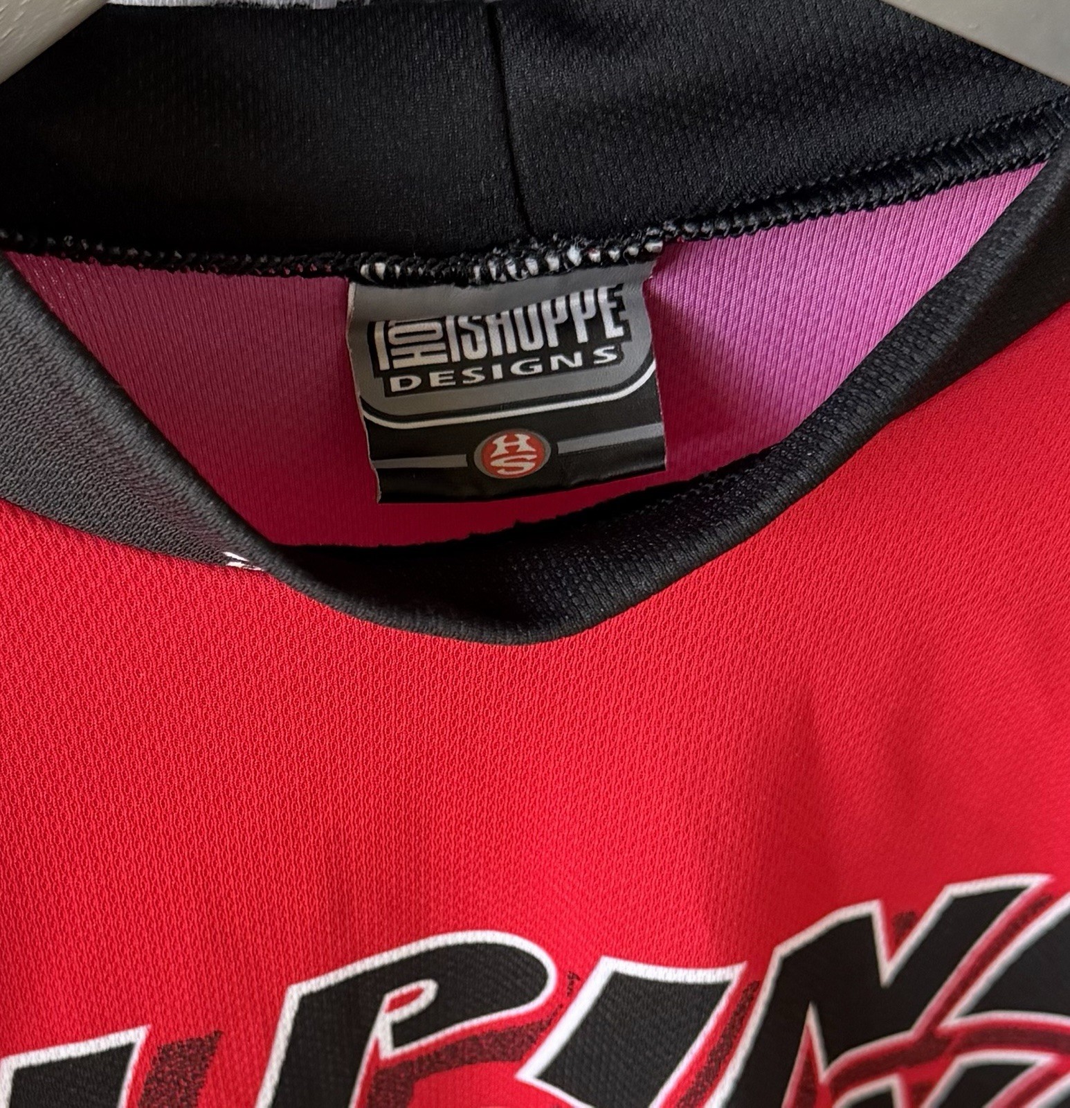 Schwinn Alpine Cycling Jersey XL Red Black White Long Sleeve 100% Polyester