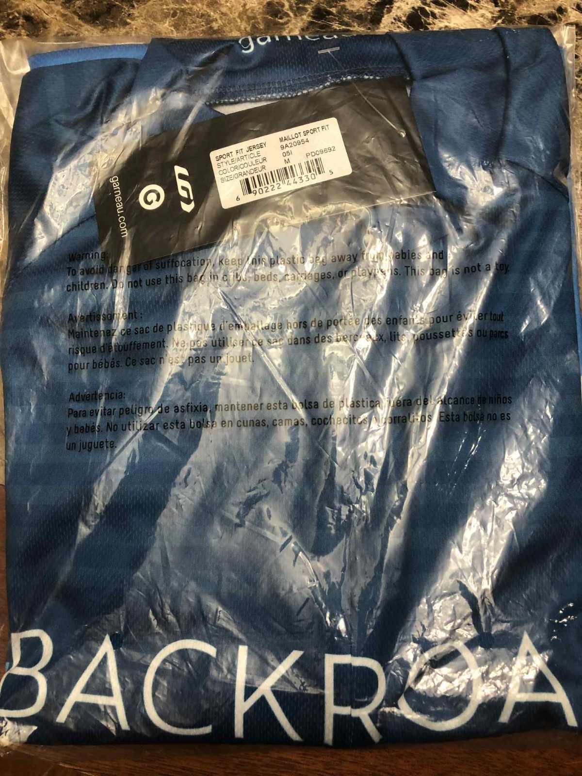 Louis Garneau Backroads Cycling Jersey Mens Medium Zip Pockets Short Sleeve Bike