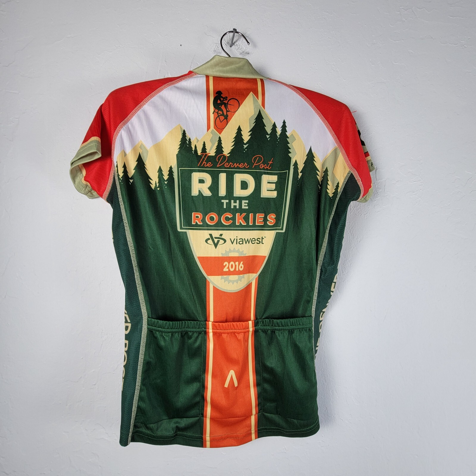 Primal Women S Full Zip Sport Cut Raglan Ride the Rockies Jersey Top 2016 New