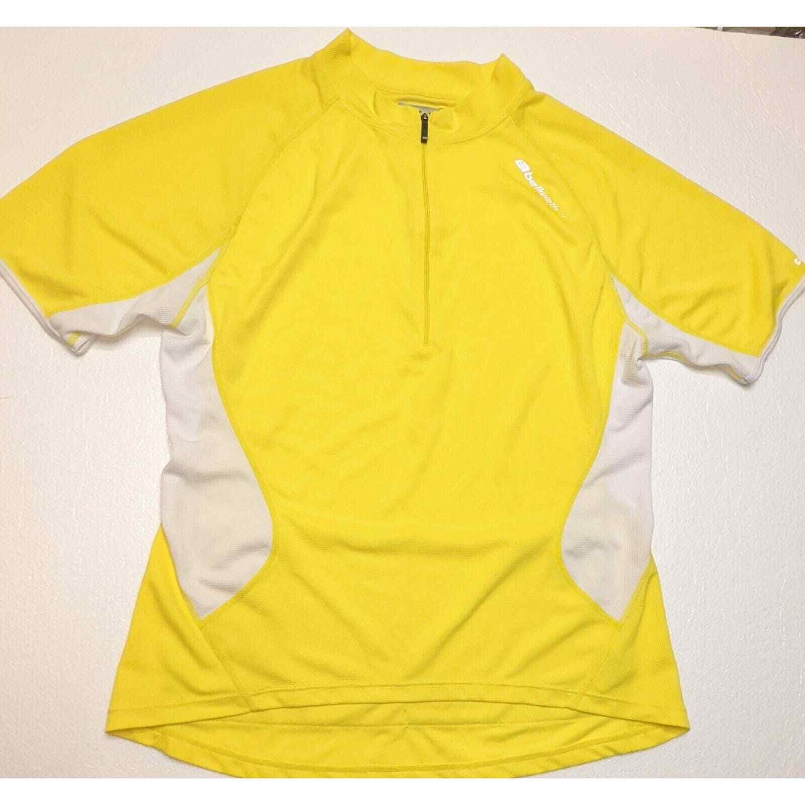 Bellwether Cadence Cycling Jersey Women’s XXL Yellow Technical Apparel Pockets