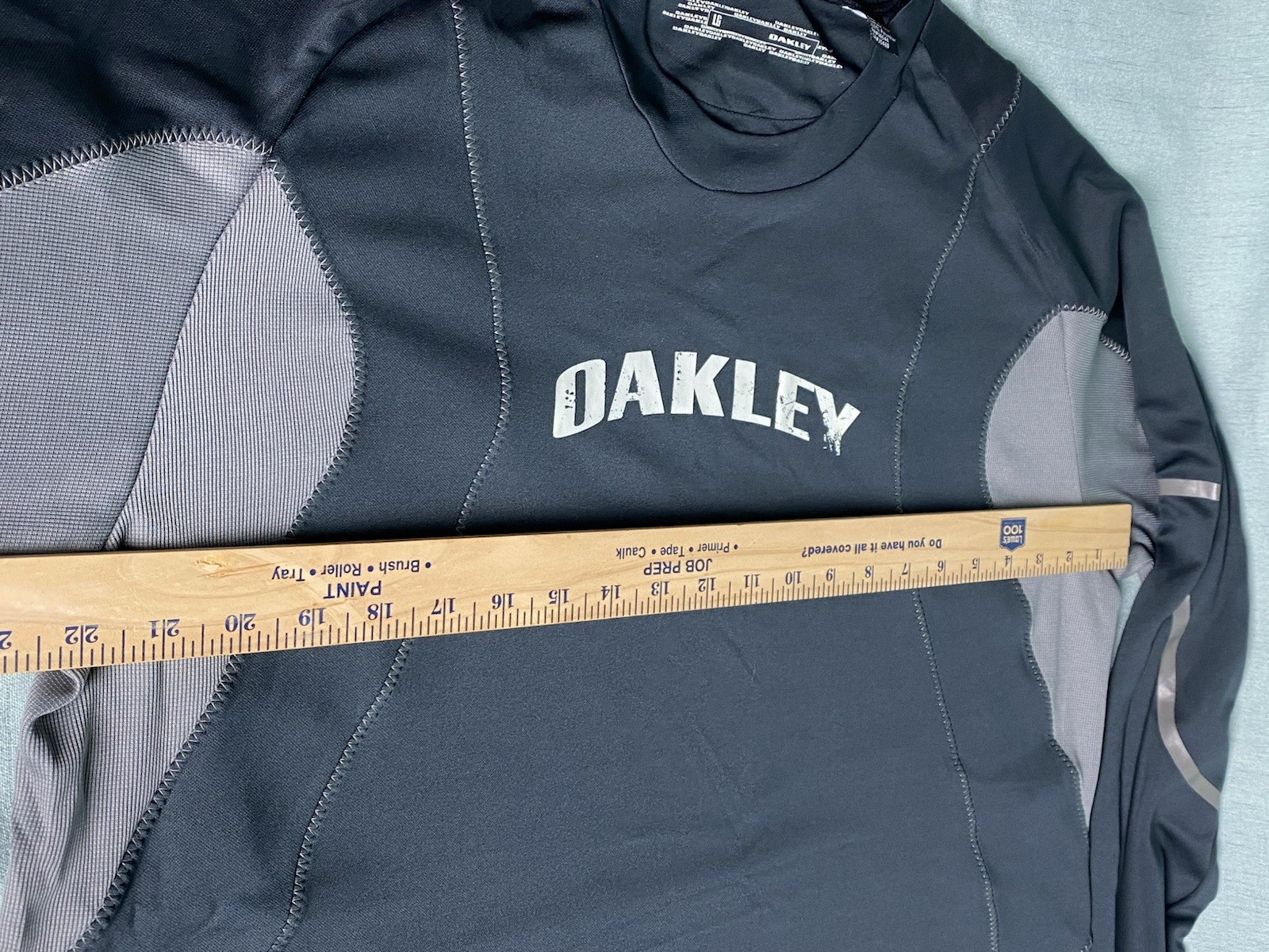 Oakley Rare FATHOM Long Sleeve MTB Jersey Size L NEW/NOS Y2K ERA