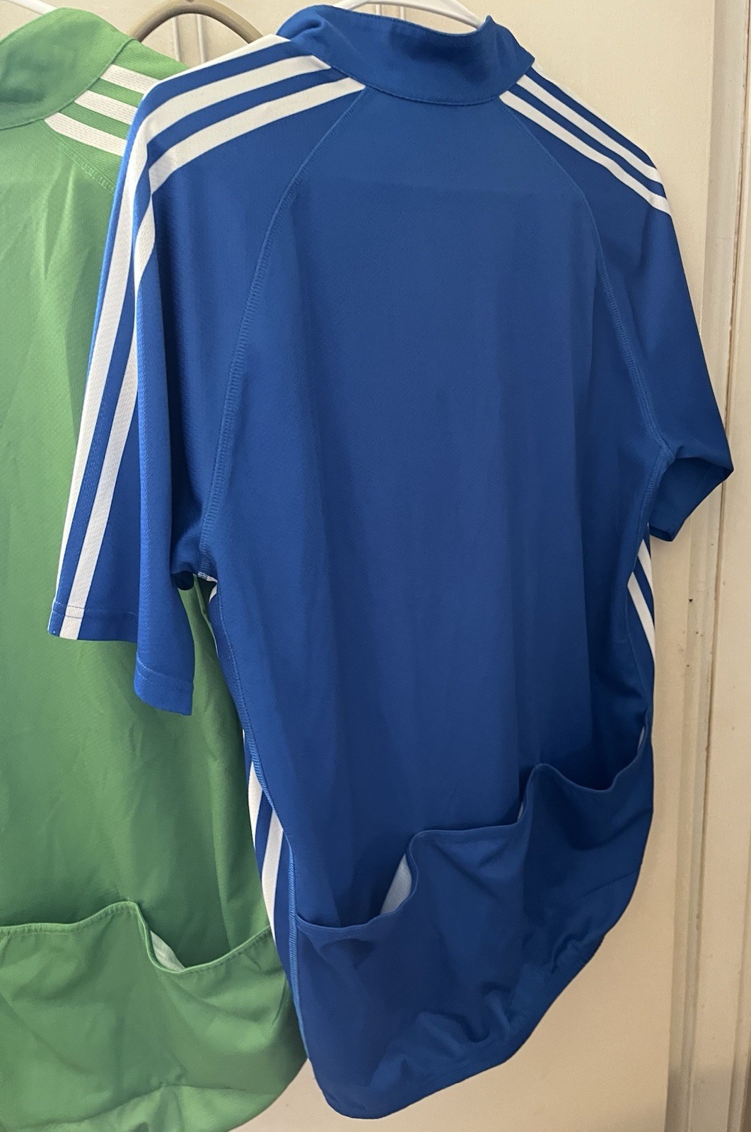 Lot Of 3 Vintage Men’s Cycling Jerseys Large XL 2 Adidas 2002 Cycling Company +1