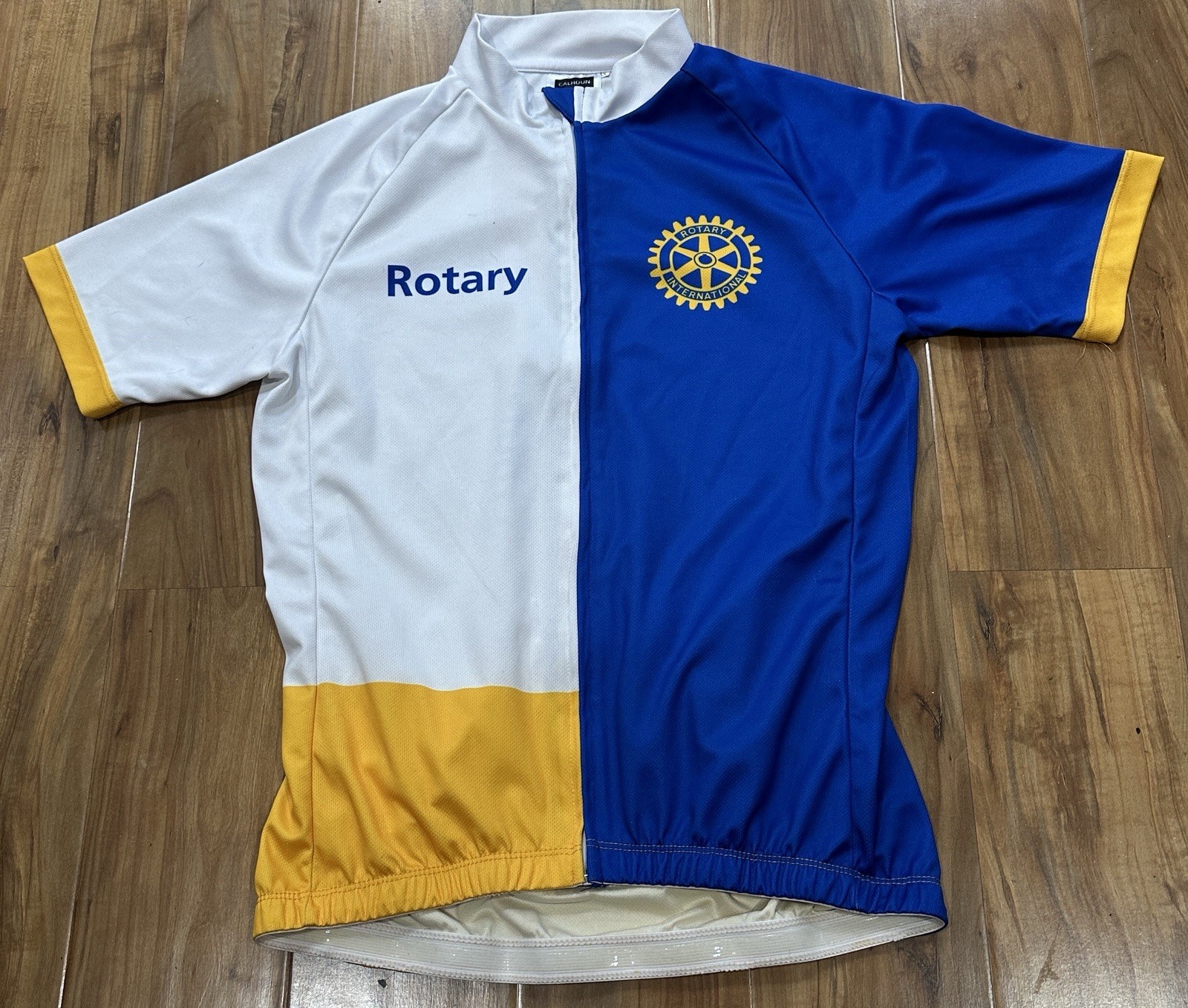 Rotary International Cycling Jersey End Polio 2018 Toronto Full Zipper XSMALL