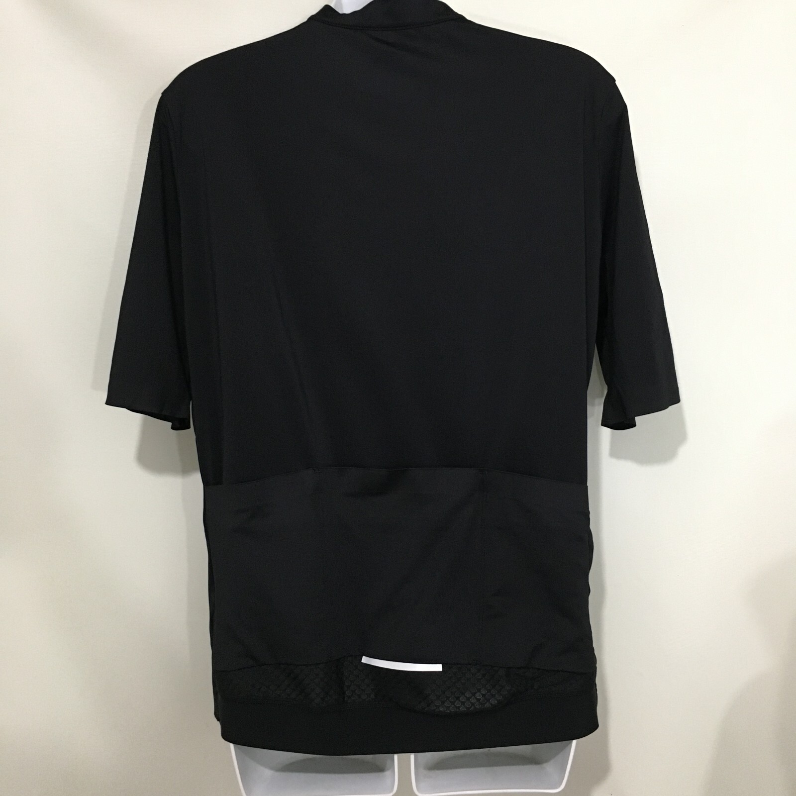 Ykywbike Womens XL Black Bike Cycling Jersey Short Sleeve Full Zip