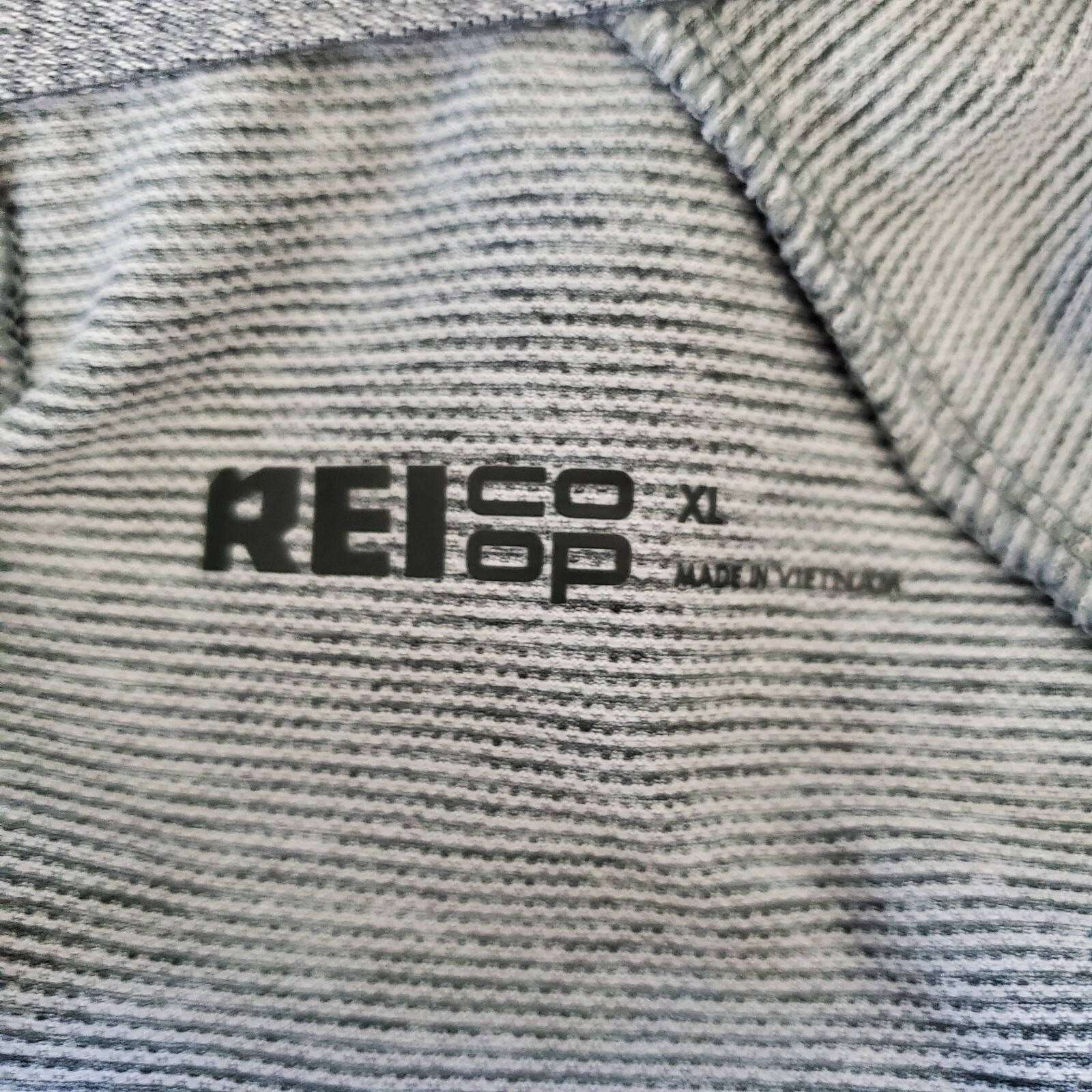 Rei Co-Op Cycling Jersey Junction Womens Size XL Gray Knit Junction Full Zip