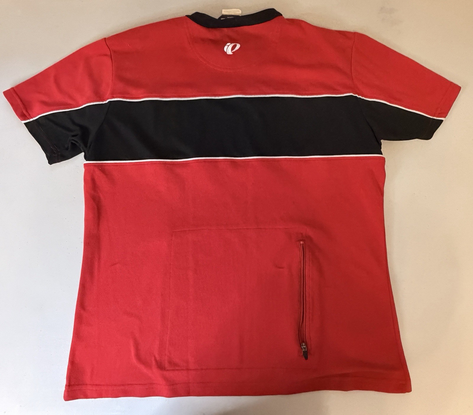 Pearl Izumi Vintage Cycling Jersey Lot 2 Mens Medium 90s Y2K Tan Red Colorblock