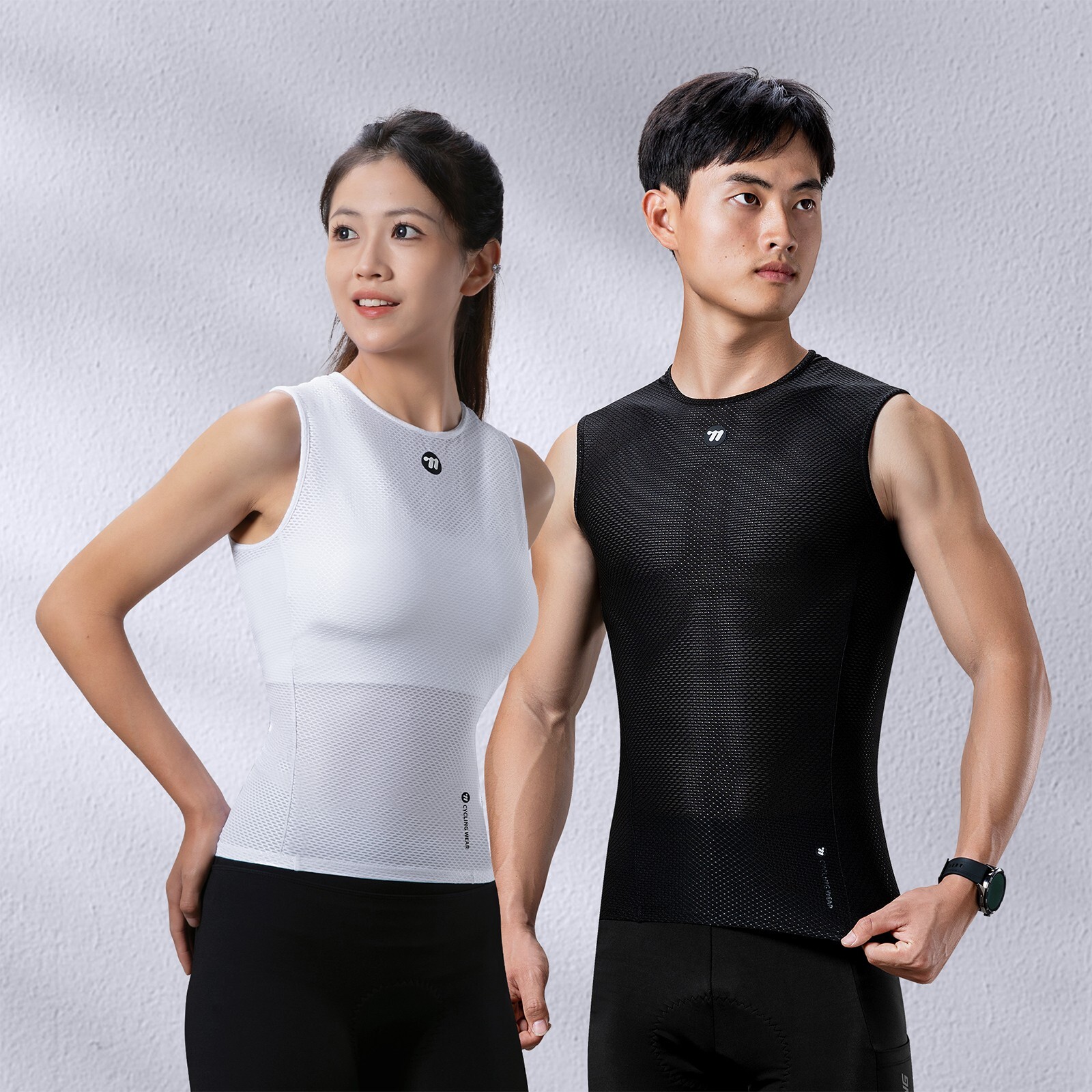 WEST BIKING Men Cycling Base Layer Vest Summer Ride Sleeveless Top Jersey Sport