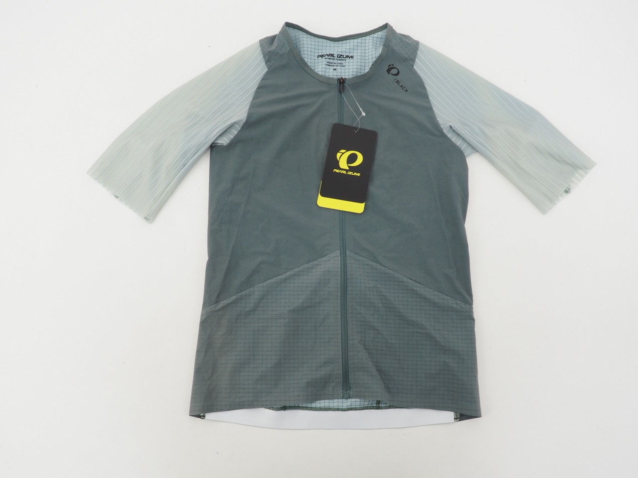 New! Pearl Izumi Pro / “Black” Jersey Women’s Medium Balsam Green / Silver Blue